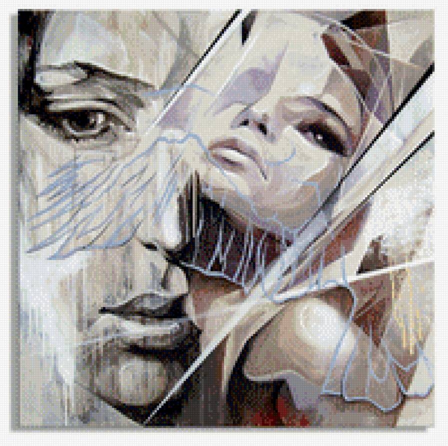 Девушки - девушки, лицо - предпросмотр