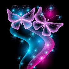 Схема вышивки «бабочки3»