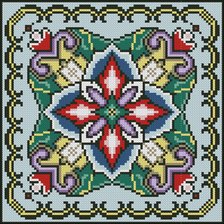 Схема вышивки «подушка»