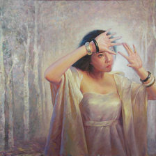 Схема вышивки «Kobieta»