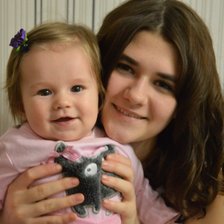 Схема вышивки «доченьки»