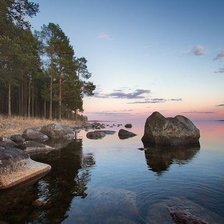 Схема вышивки «Берег»