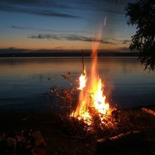 Рыбацкий костер