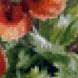 Предпросмотр схемы вышивки «маки и малина на подоконнике» (№821492)