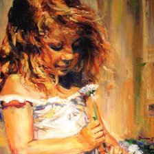 Схема вышивки «Dziewczynka»