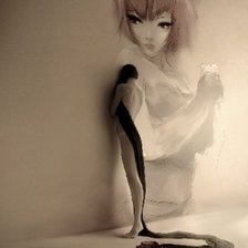 Схема вышивки «Anime»