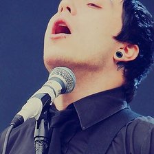 Схема вышивки «Фрэнк Айеро»