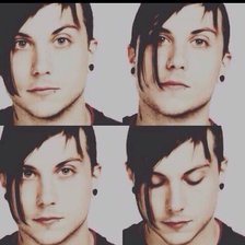 Схема вышивки «Frank Iero»