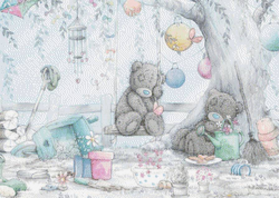 me to you - дети, картина, тедди, me to you, подушка, мишки, детское - предпросмотр