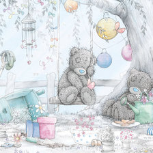 Схема вышивки «me to you»