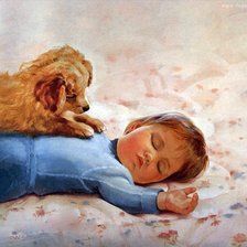 Схема вышивки «Dziecko»