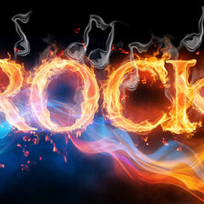 Схема вышивки «рок»