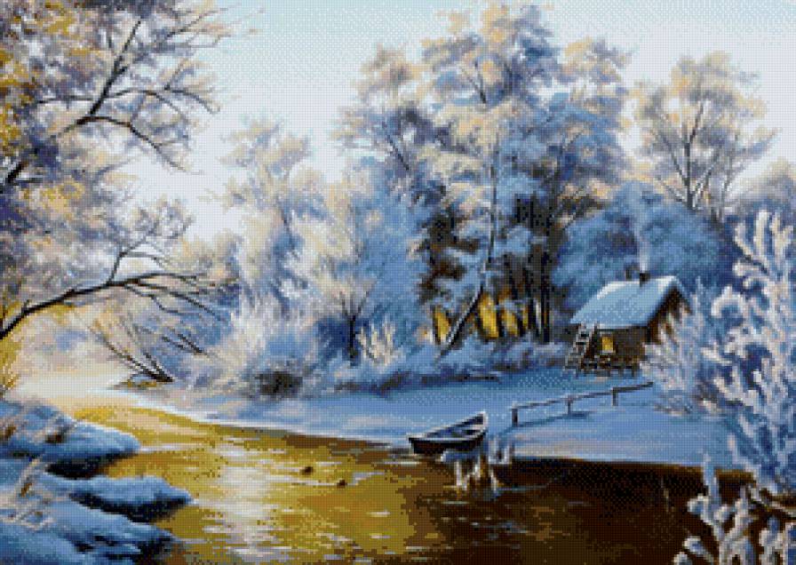 Зимнее солнце - предпросмотр