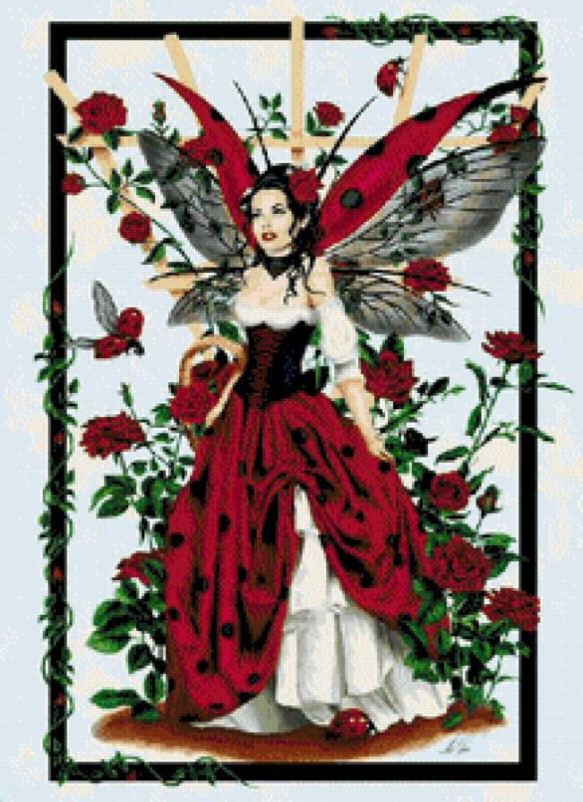 hada de las rosas rojas - предпросмотр