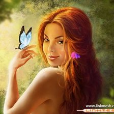 Схема вышивки «hada de bosque»