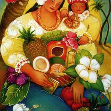 Схема вышивки «Island_Madonna»