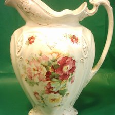 jofaina de loza floral tandil