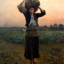 Схема вышивки «jules_breton_-_shepherd_s_star»