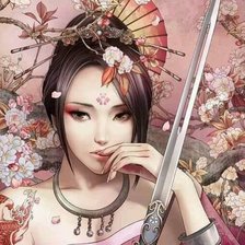 Схема вышивки «Красота женщины»