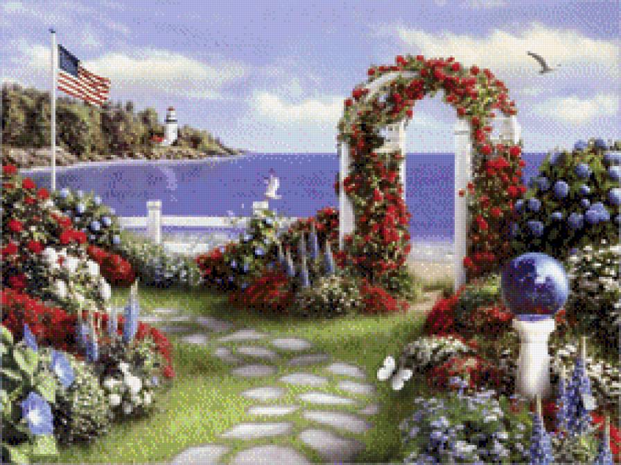 Красивый пейзаж) - море, природа - предпросмотр