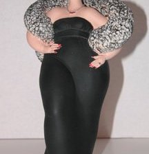 Схема вышивки «lady faty black»