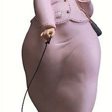 lady violet con puppy