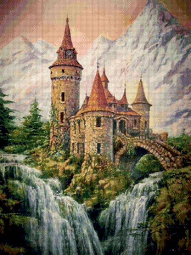 старинный замок - предпросмотр