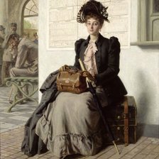 Схема вышивки «вокзал2»