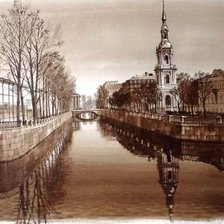 Схема вышивки «городские пейзажи1»