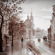 Схема вышивки «городские пейзажи 3»