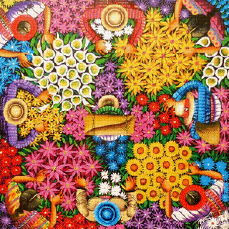 MERCADO FLORES ESCUELA MAYA - предпросмотр