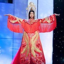 Схема вышивки «miss-china»