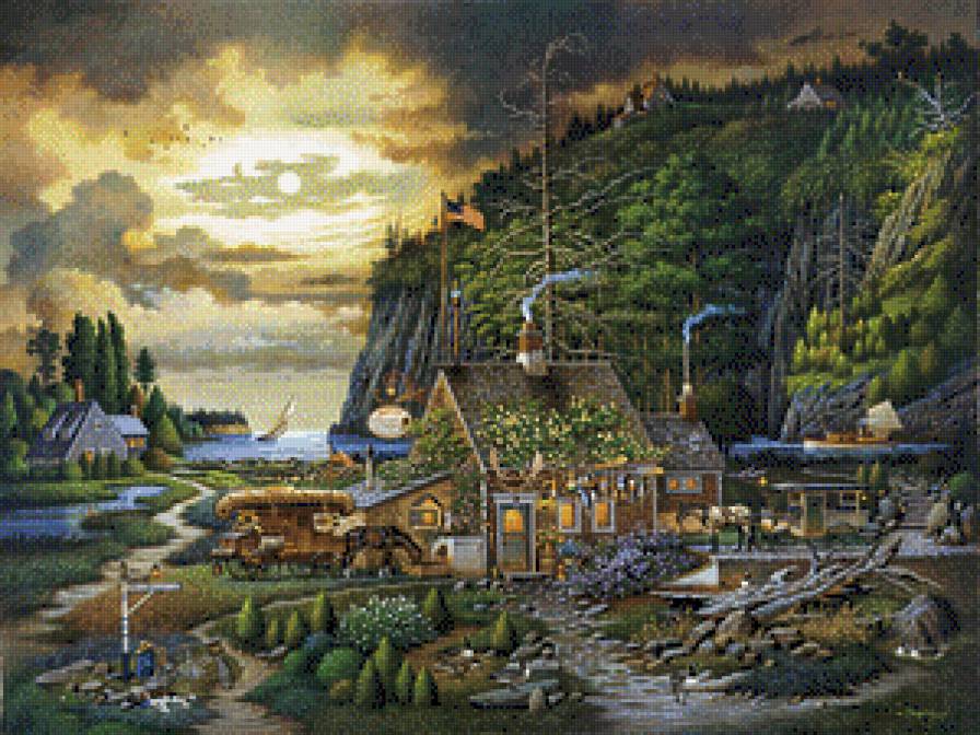 moon light roses olde maine - предпросмотр