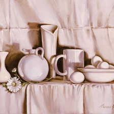 Схема вышивки «MorningWhite»