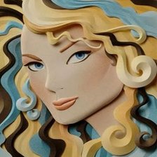 muchacha pelo revuelto