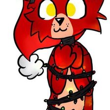 Схема вышивки «fnaf»