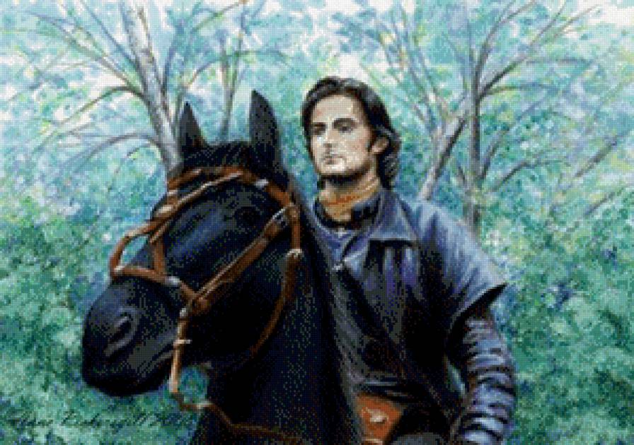 Гай Гисборн - лошадь, гай гисборн, robin good, всадник - предпросмотр