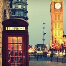 Схема вышивки «Лондон»