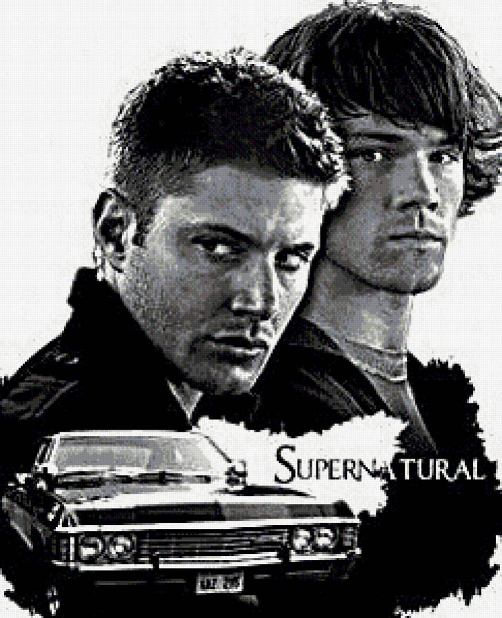Supernatural - sam, impala, supernatural, dean - предпросмотр
