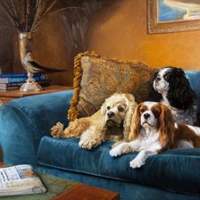 Схема вышивки «три товарища»