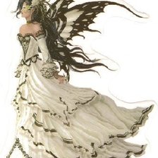 nene thomas hada en blanco y negro