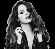 Схема вышивки «Lana Del Rey»