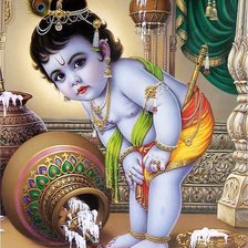 Схема вышивки «Кришна дмс»