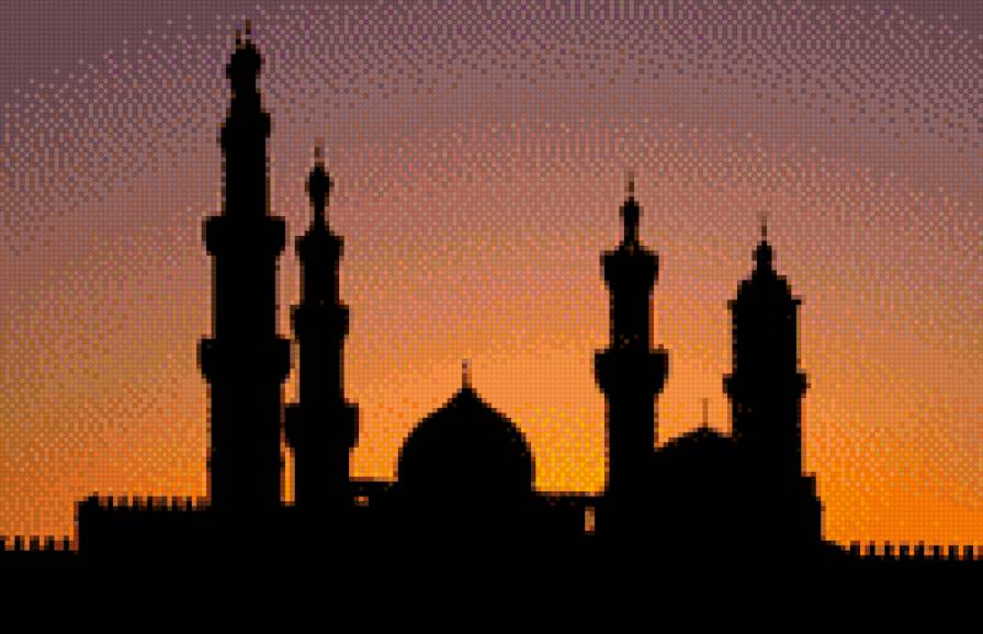 мечеть - восток, мечеть - предпросмотр