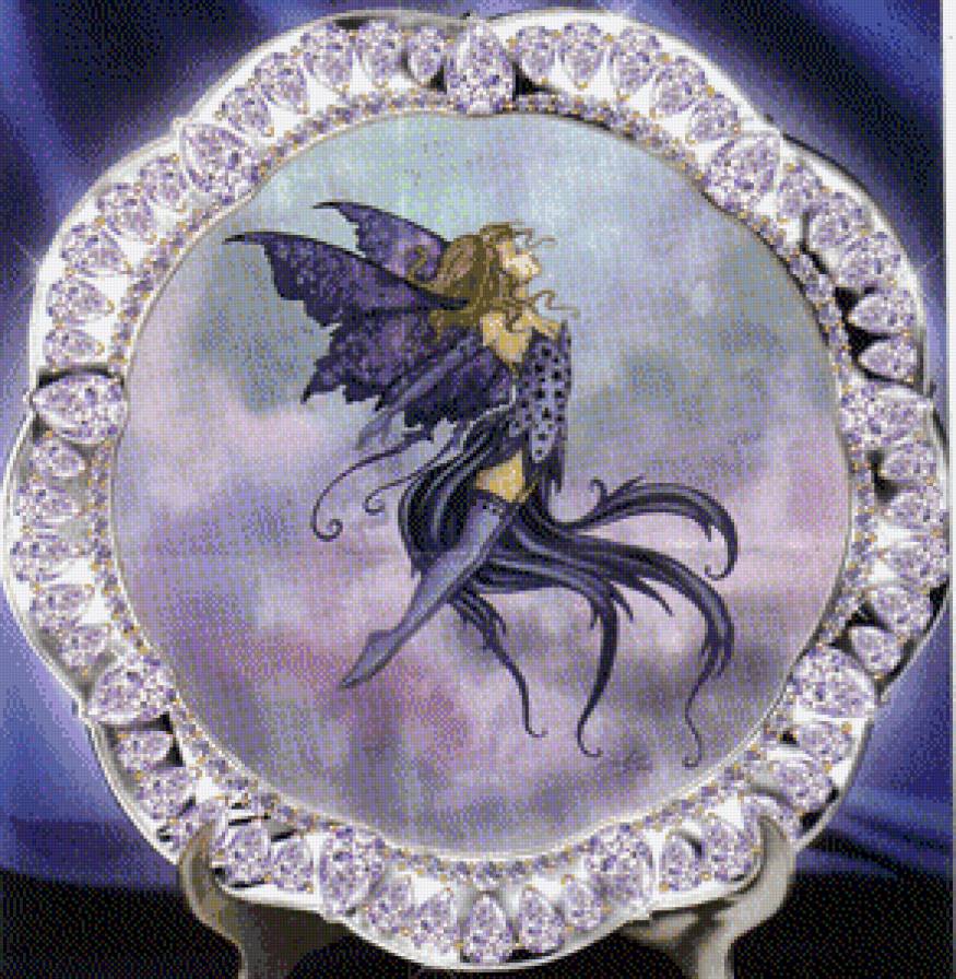 plato con hada - предпросмотр