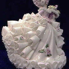 Схема вышивки «porcelana damisela»