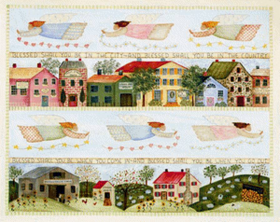 pueblo con angeles country - предпросмотр