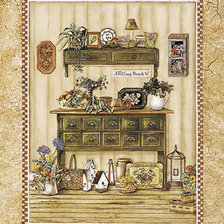 Схема вышивки «recibidor»