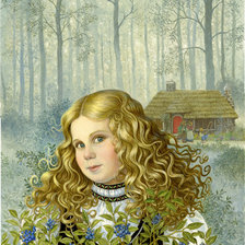 Схема вышивки «ricitos de oro»