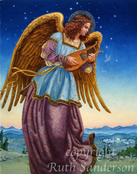 рождественский ангел - ангел - оригинал